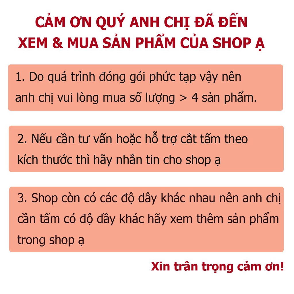 Tấm Fomex 8mm, 10mm, 15mm... Kích thước tấm 30*40cm, 40*60cm - Hàng loại 1 Trắng, nhẹ không thấm nước