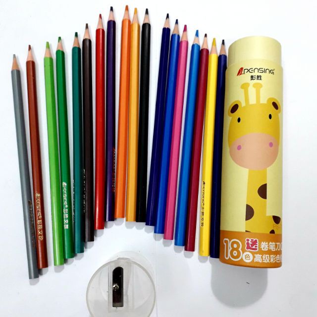 bút chì 18 màu LOẠI ĐẸP