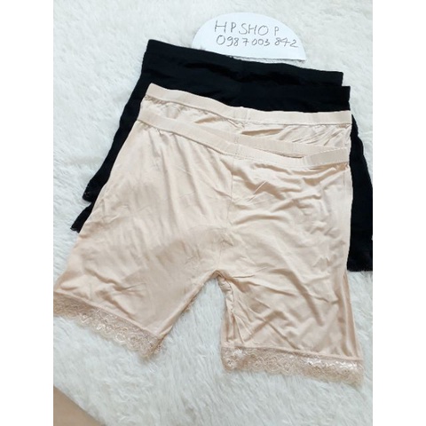 Quần mặc trong váy cotton bigsize phom đại 55-80kg 10031
