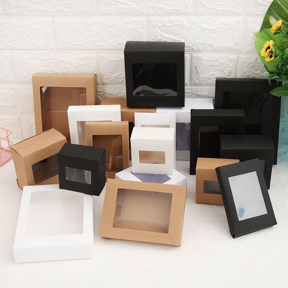 CHOOKEY Set 10 Hộp Giấy Đựng Quà Màu Sắc Vintage