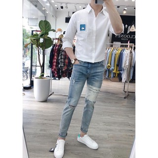 Quần jean nam thời trang hàng QC chuẩn shop H368