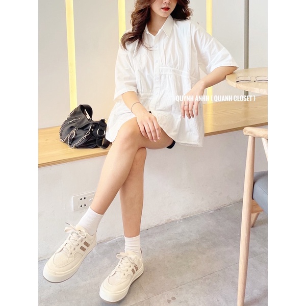 Áo sơ mi bbd sóng lệch - Ảnh thực tế | BigBuy360 - bigbuy360.vn