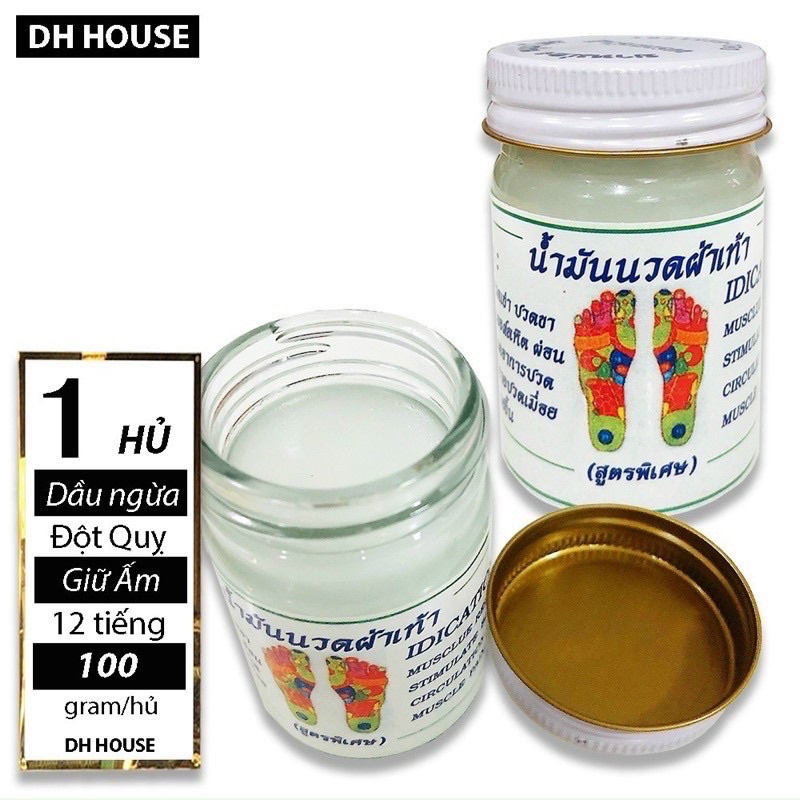 Dầu thoa bàn chân chống đột quỵ Thái Lan