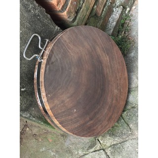 Thớt gỗ nghiến tây bắc đương kính 40 dày6cm