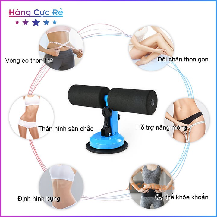 Dụng cụ tập bụng tại nhà, đế hút chân không 🤸Freeship🤸 GYM cho nam nữ - Good Body - Shop Hàng Cực Rẻ