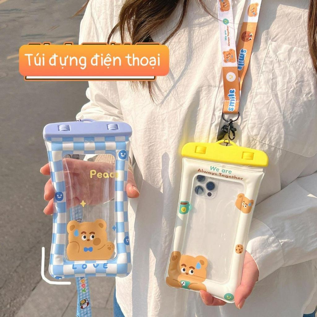 Túi đựng điện thoại viền phao chống nước khi đi bơi SH120