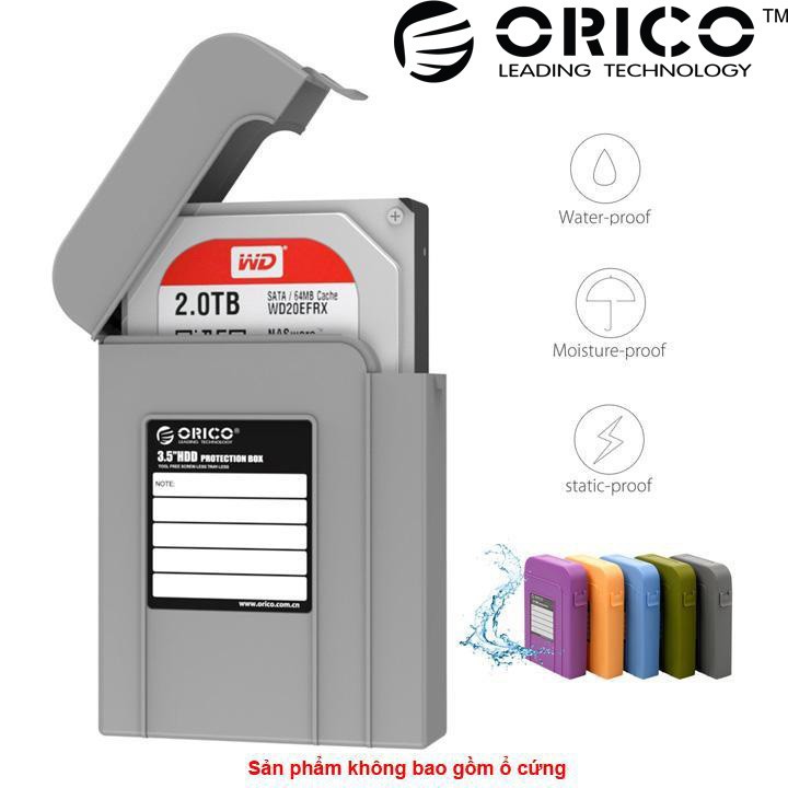 Hộp đựng bảo vệ ổ cứng 3.5 inch Orico PHI35-V1 màu ngẫu nhiên