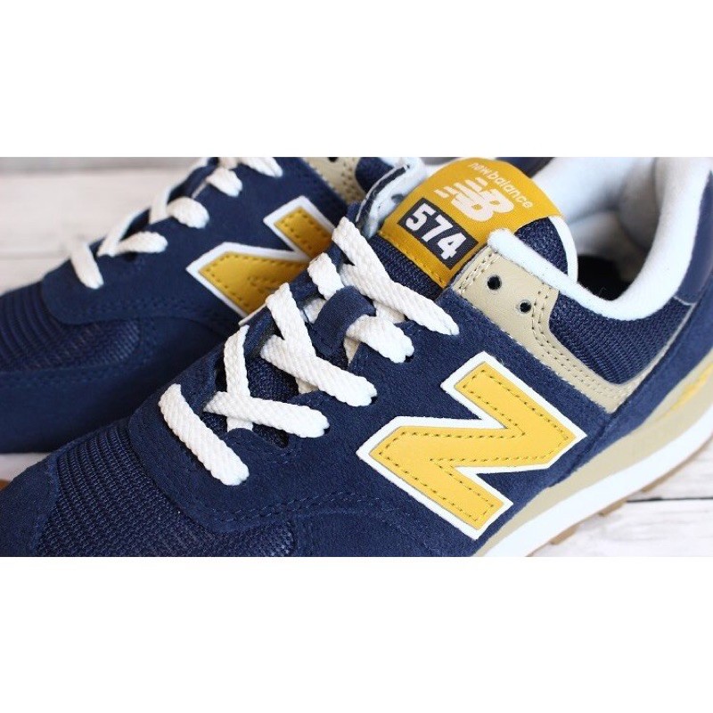 Giày nam New Balance Retro 574 size 45 - Navy cá tính