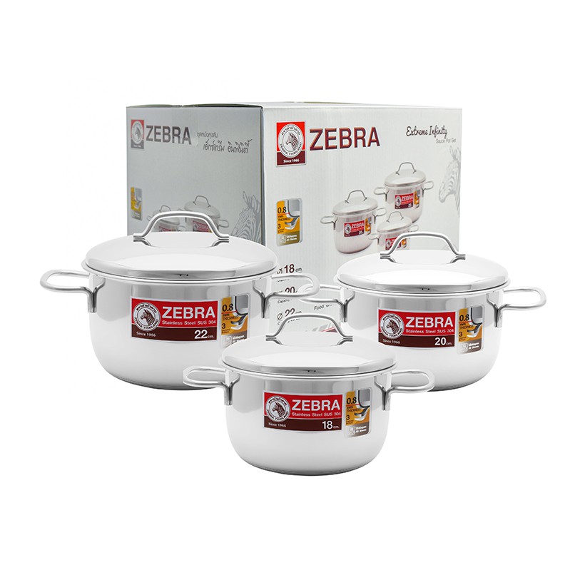 BỘ NỒI EXTREME INFINITY ZEBRA 180826