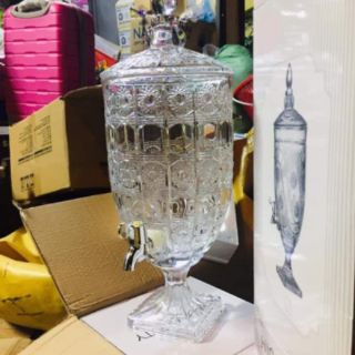 Bình rượu thủy tinh có vòi