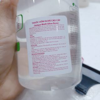 Thuốc uốn tóc Olive ( uốn lạnh) Selque Obsidian cao cấp 410g/530g