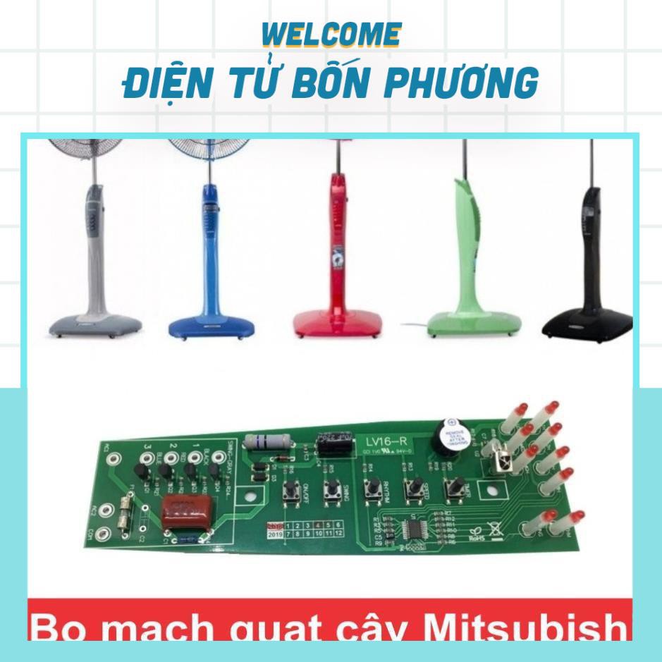 Mạch Quạt Điều Khiển Từ Xa Cho Mitsubishi LV16 RT/RR/RS