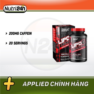 Lipo 6 đốt mỡ giảm cân cực mạnh nutrex research lipo 6 black ultra concentrate 60 viên