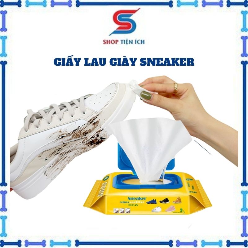 Giấy lau giầy siêu sạch Sneaker 30 tờ loại xịn