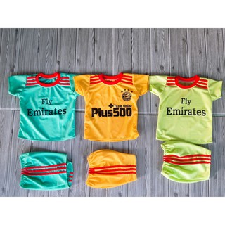 COMBO 5 bộ hè bé trai-  SỌC 3 VAI NHỎ  FORM 6KG ĐẾN 9KG - quần áo trẻ em giá rẻ Trinh Shop