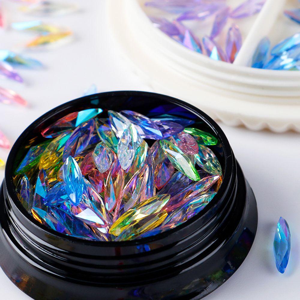 Móng Ngựa PATRICIA|Cực Quang AB Aurora|Đá Thủy Tinh Trang Trí Móng Tay Kính|Hạt Charm Đính Móng Tay Nghệ Thuật DIY