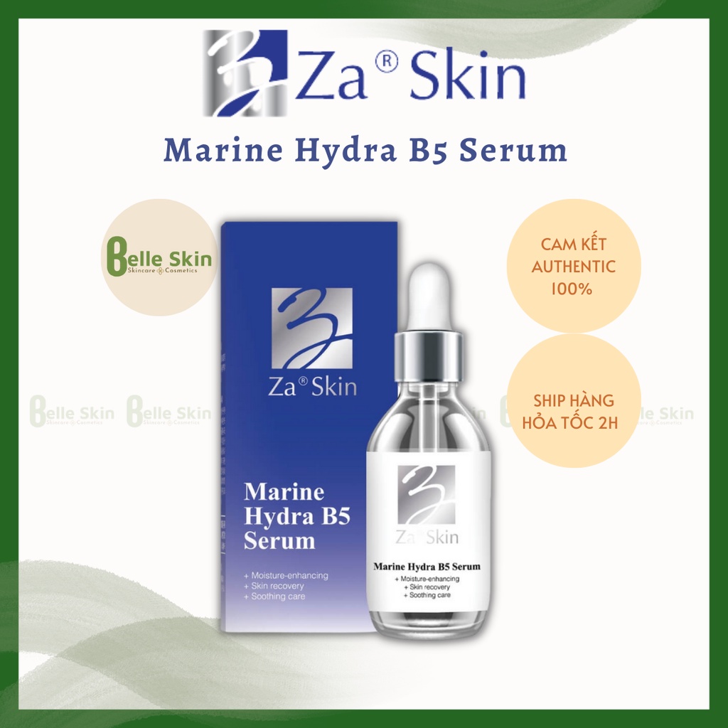 Serum Za Skin Marine Hydra B5 30ml- Cấp Ẩm, Phục Hồi Chứa Hyaluronic Acid và B5