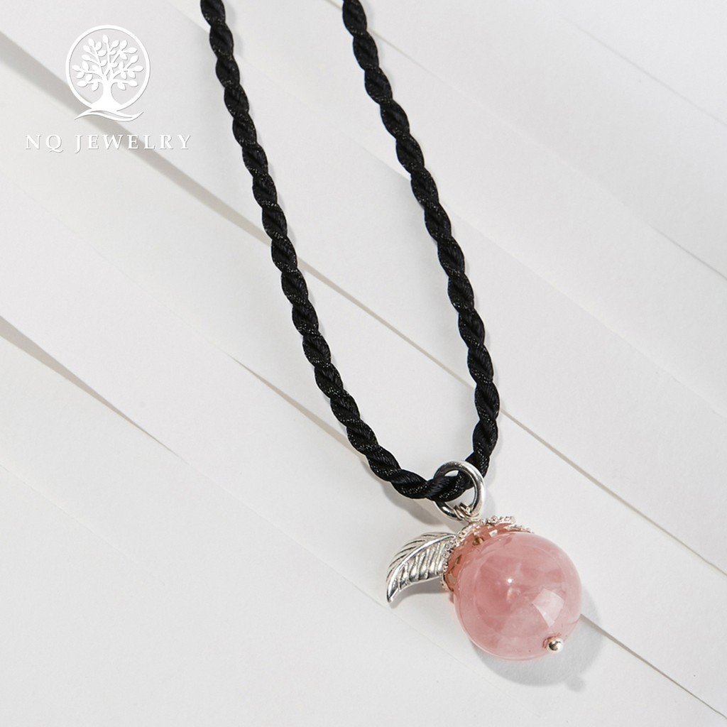 Dây chuyền hạt tròn chiếc lá - NQ Jewelry