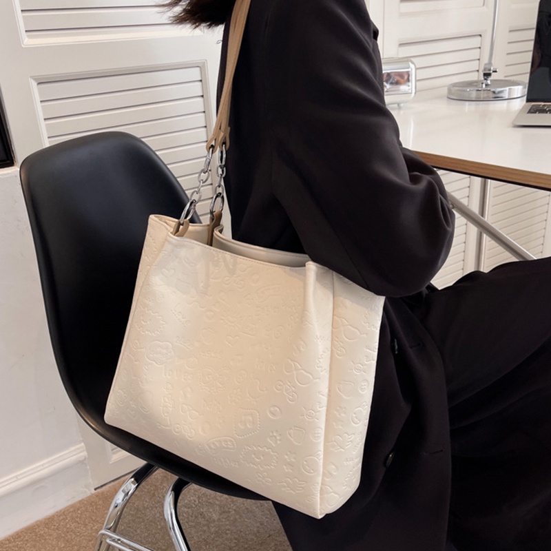 Túi đeo vai IELGY sức chứa lớn với chuỗi kết hợp phong cách thời trang cho nữ