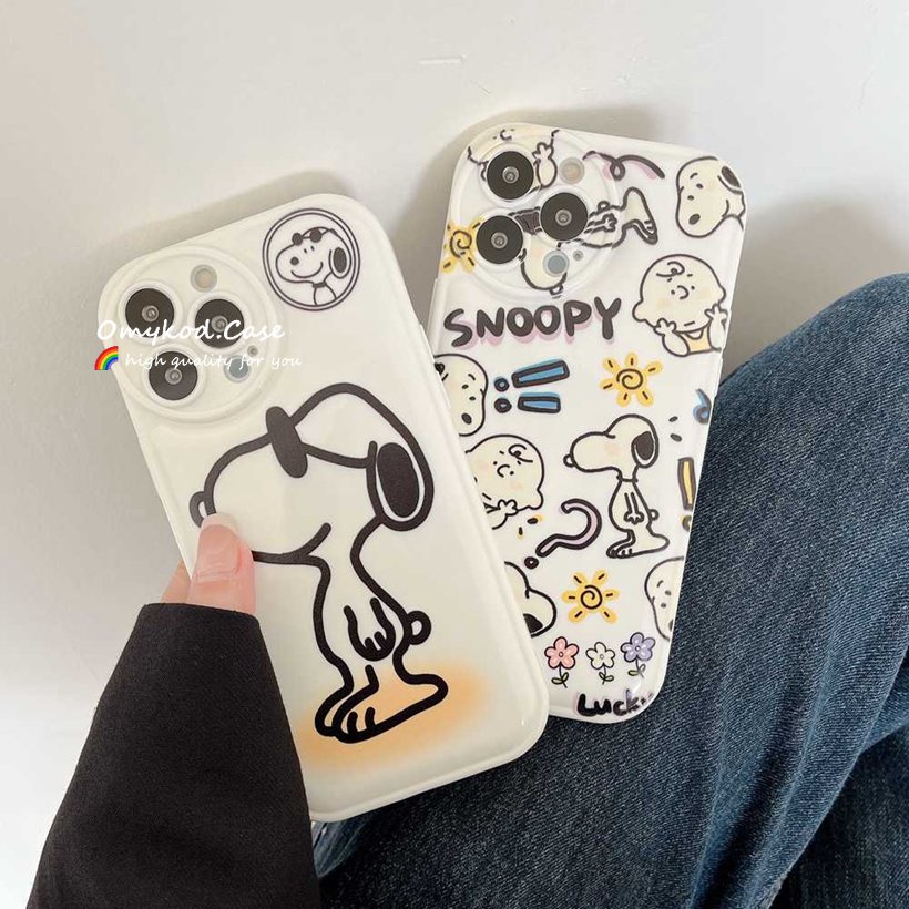 Ốp Điện Thoại Mềm In Hình Snoopy Cho Redmi 12C Note 12 11 Pro 8 9 9S Redmi 10C 9C 9A 11 Lite 12 Pro Poco X3 F3 10T Pro