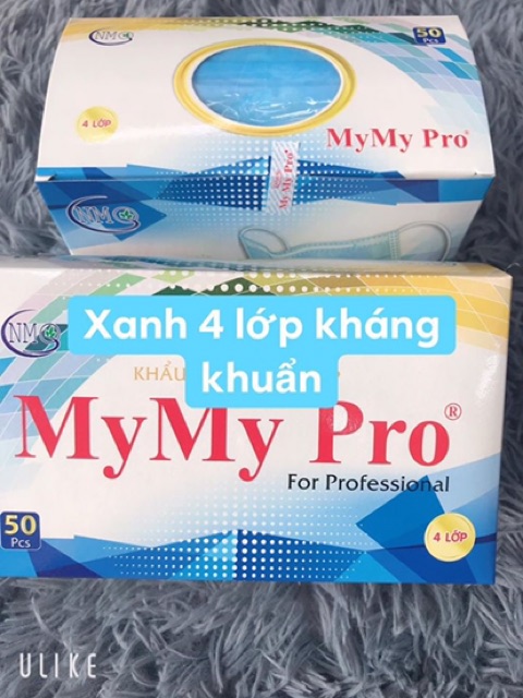 Giá rẻ vô địch hộp 50 cái khẩu trang y tế Mymypro