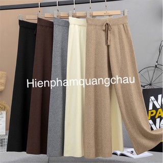 Quần len ống suông có sẵn từ m58 (kèm video)