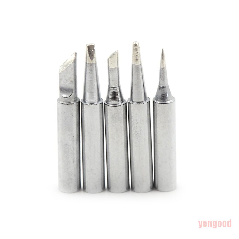 Set 5 mỏ hàn sắt 936 bằng đồng chất lượng cao