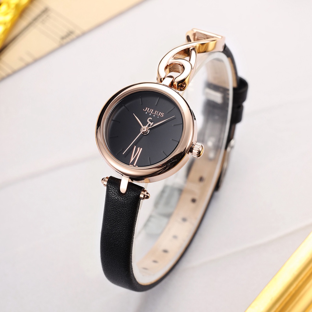 Julius Official | Đồng hồ nữ Julius JA-1351 dây da