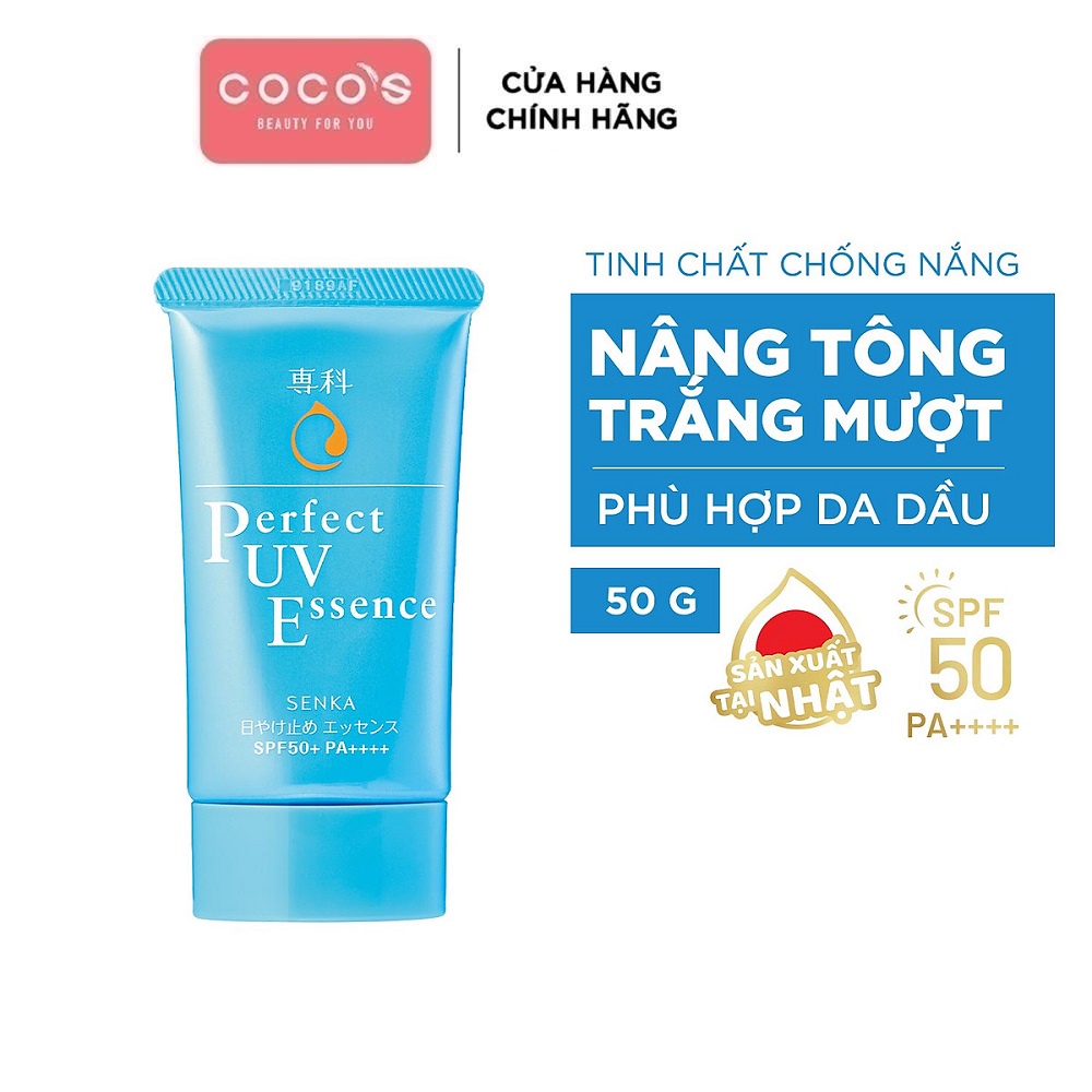 Kem Chống Nắng Senka Perfect UV Dạng Sữa 40ML & Gel 80ML & Essence 50G