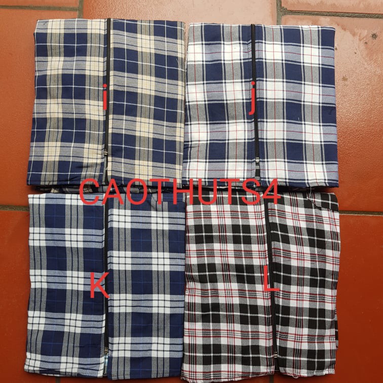 Áo Chống Nắng Kẻ Caro 2 Lớp Nam Nữ Vải Kaki Tiện Dụng | BigBuy360 - bigbuy360.vn