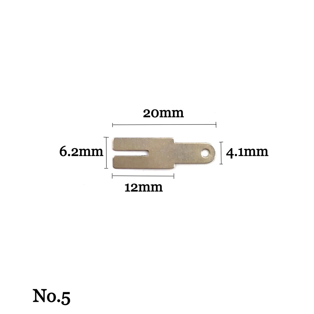 Kẽm hàn cell pin18650 kẽm dài hình chữ Y đã cắt sẵn tiện dụng (mẫu 5)