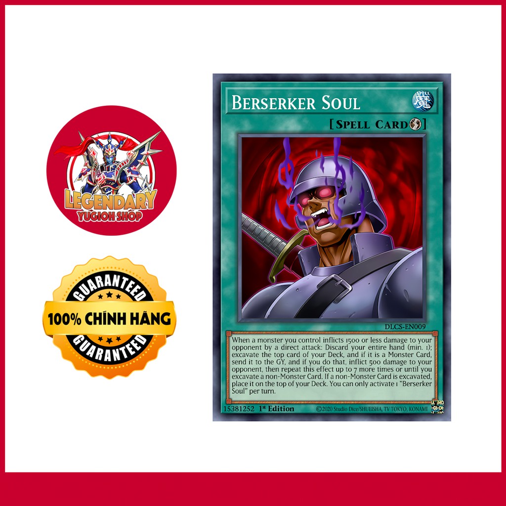 [EN][Thẻ Bài Yugioh Chính Hãng] Berserker Soul