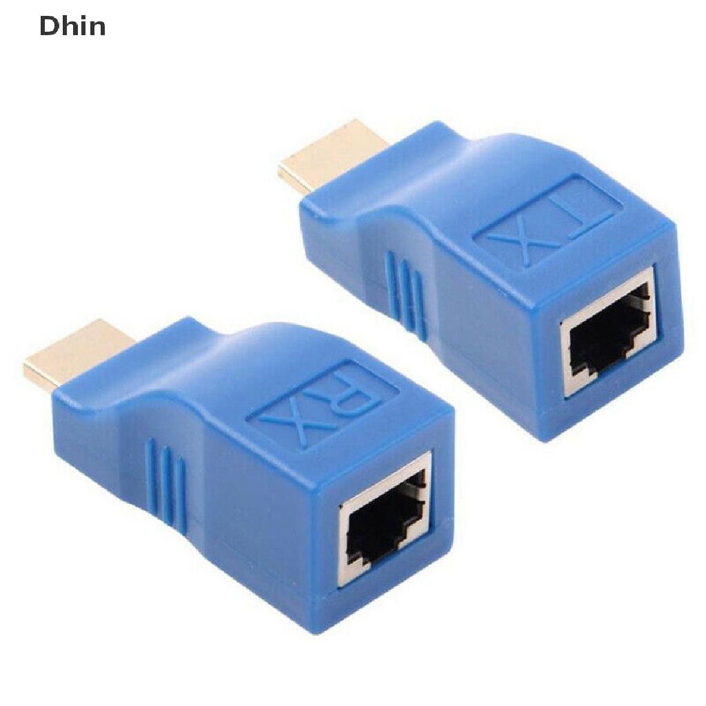 Bộ 2 Đầu Nối Dài HDMI 1080P Sang RJ45 Cat 5e / 6 Mạng LAN Ethernet HDTV