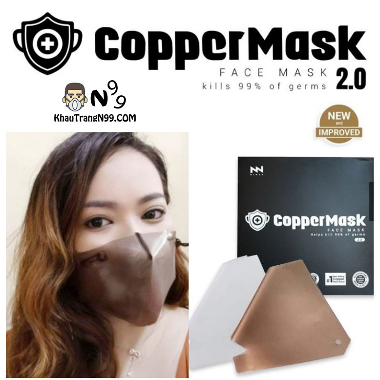 Khẩu trang Cooper Mask Hàn Quốc thời trang chống bụi chống bọt bắn [Tặng 11 tấm lọc vải không dệt] CHÍNH HÃNG