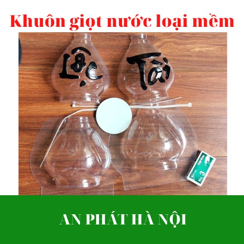 Combo 5 Khuôn Giọt Nước Mềm - Khuôn Tạo Hình Trái cây cho Bưởi, Dưa Hấu, Dưa Vàng, Đào Tiên của Cơ sở AN PHÁT HÀ NỘI