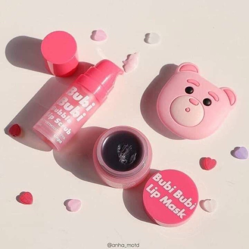 Gel sủi bọt tẩy tế bào chết môi Unpa Bubi Bubi Lip | BigBuy360 - bigbuy360.vn