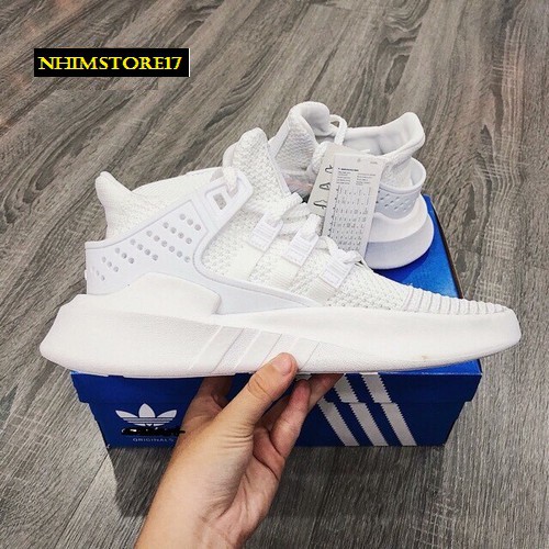 (FULLBOX) Giày Thể Thao EQT ADV 2018 FULL WHITE Trắng