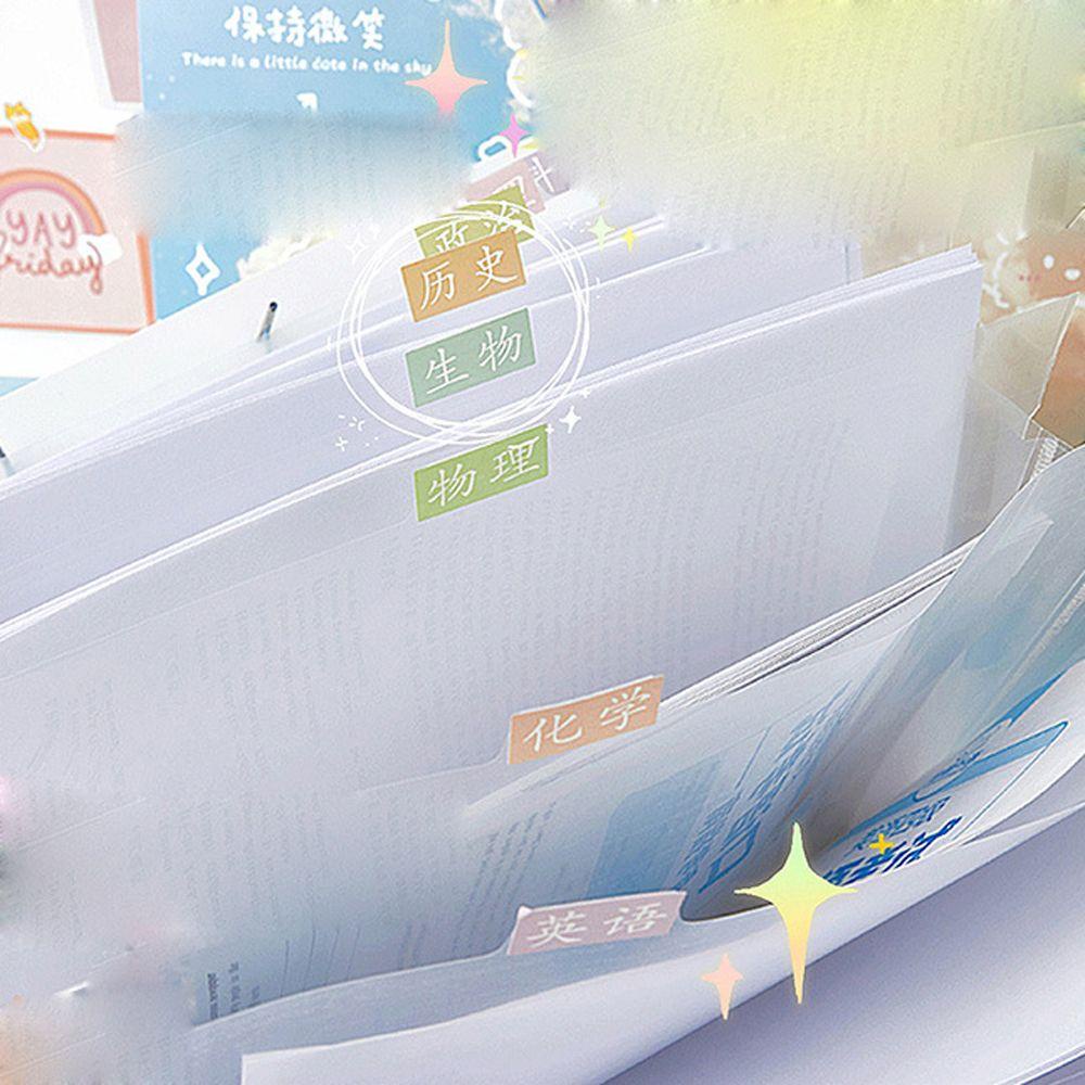 PEWANY Túi Đựng Tài Liệu Bằng Nhựa 5 / 8 / 12 Ngăn Chống Thấm Nước Tiện Dụng