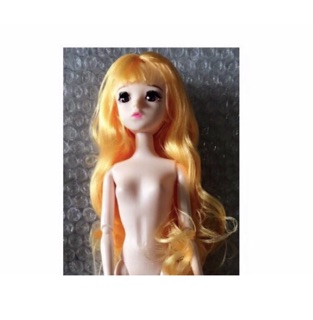 Đầu búp bê mắt 4D - phụ kiện búp bê 30cm