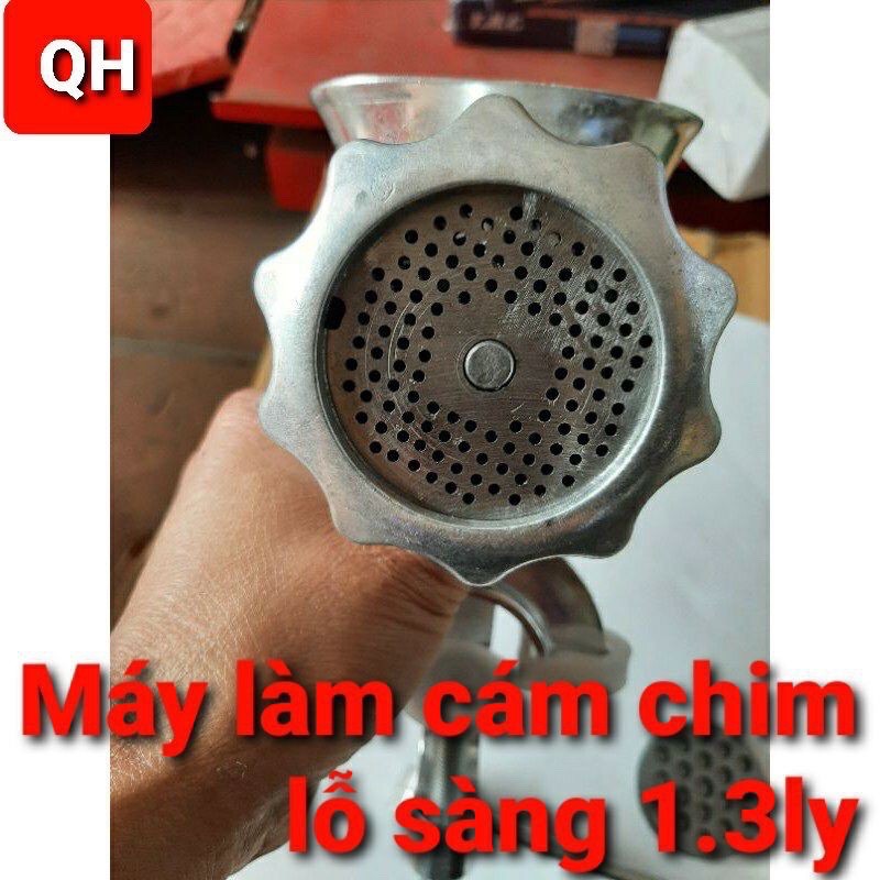 Máy làm cám chim khuyên và chim hút mật - máy ép thức ăn cho chim ( má