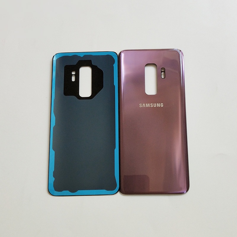 Nắp Lưng Điện Thoại Bằng Kính Thay Thế Chuyên Dụng Cho SAMSUNG Galaxy S9 Plus S9+ G965 SM-G965F S9 G960 SM-960F S 9 S9 Plus