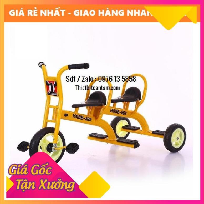 ( giá rẻ nhất )  Xe đạp 2 chỗ ngồi cho bé tập đi giá tốt