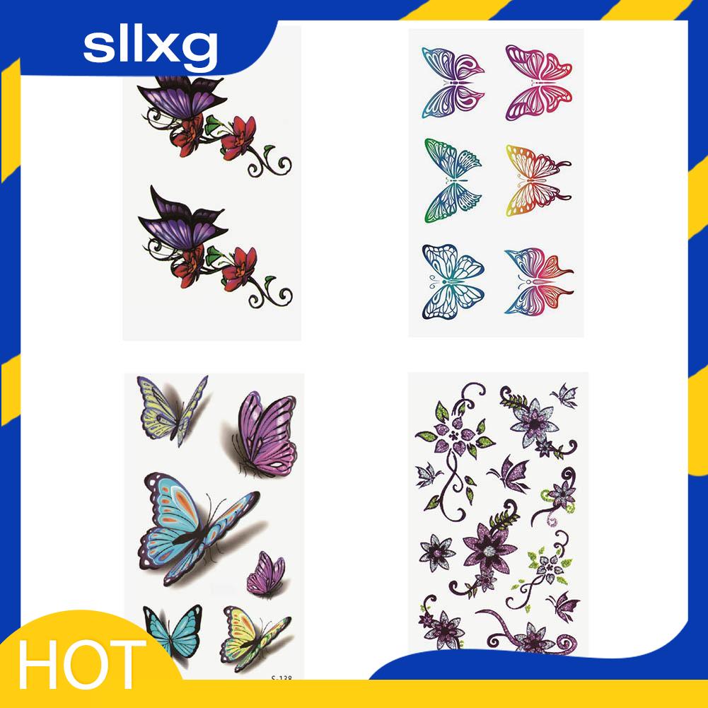 Hình xăm dán bươm bướm chống thấm nước