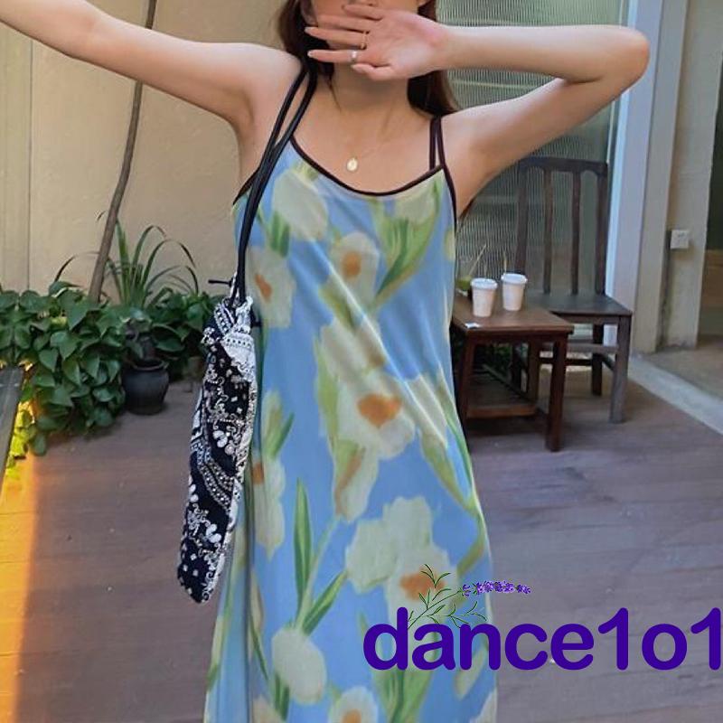 Đầm ôm cổ vuông họa tiết hoa thời trang dành cho nữ