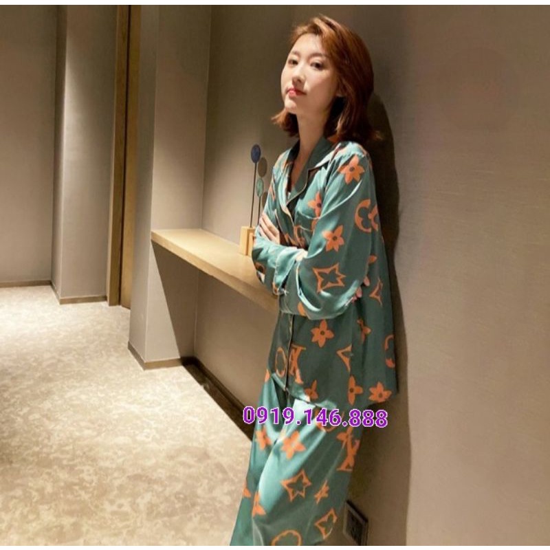 Bộ Lụa Quảng Châu cao cấp Dài Tay Xinh - Xịn - Mịn | BigBuy360 - bigbuy360.vn