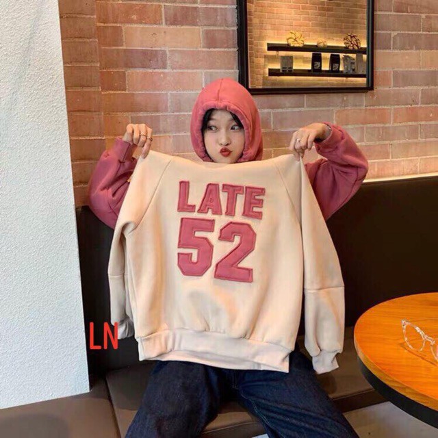 bst Áo hodie LATE L&amp;N 5508 03