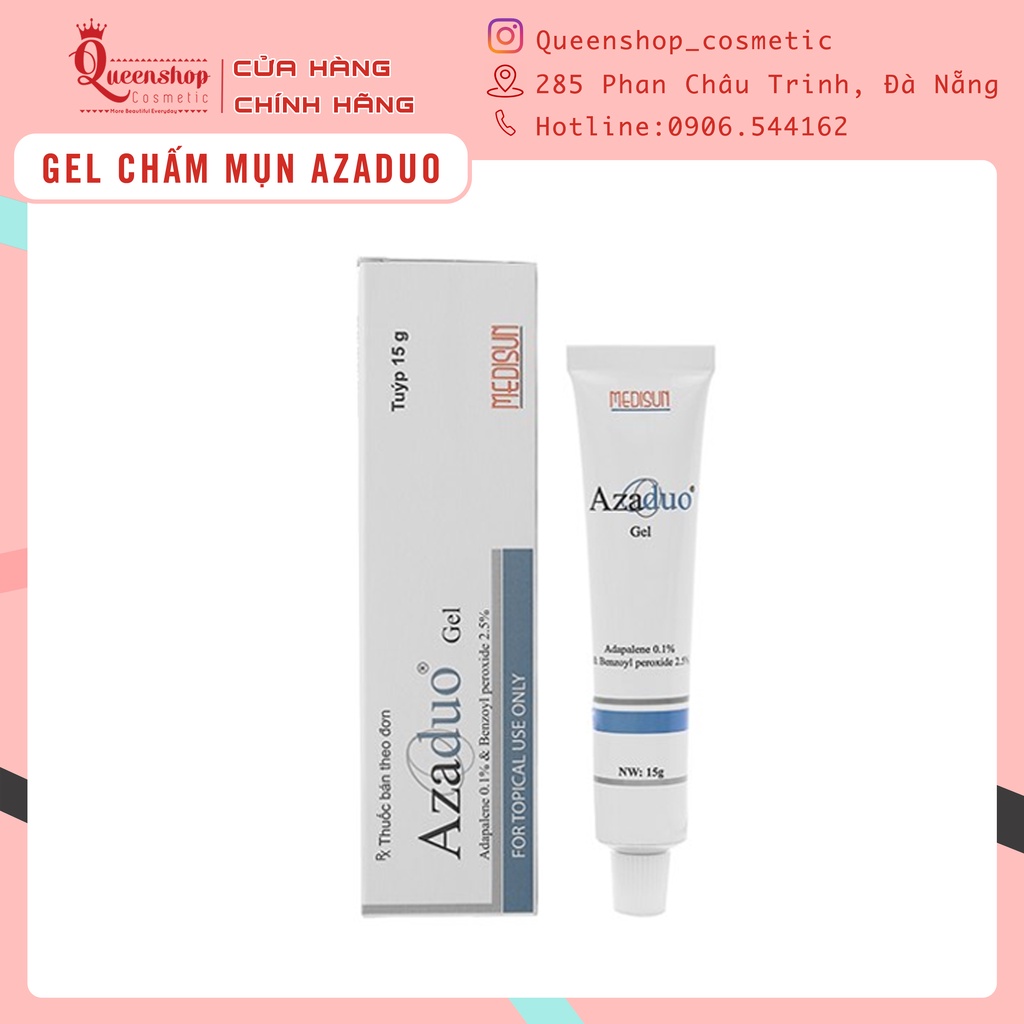 Gel chấm mụn giảm thâm AZADUDO 15g