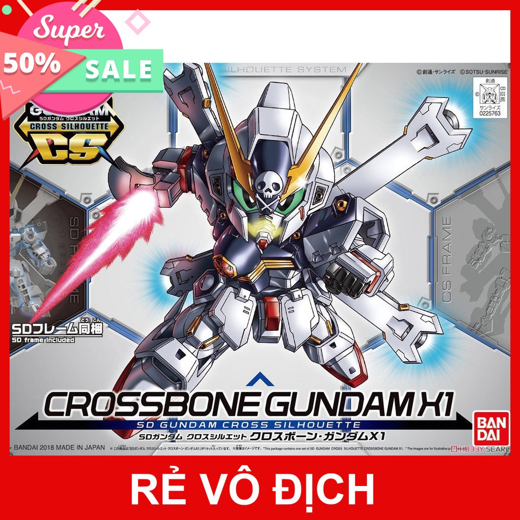 [Bandai] Mô hình SDCS Gundam Cross Silhouette Crossbone Gundam X1 - MH Gundam123