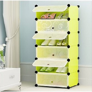 TỦ GIÀY LẮP GHÉP 6 TẦNG