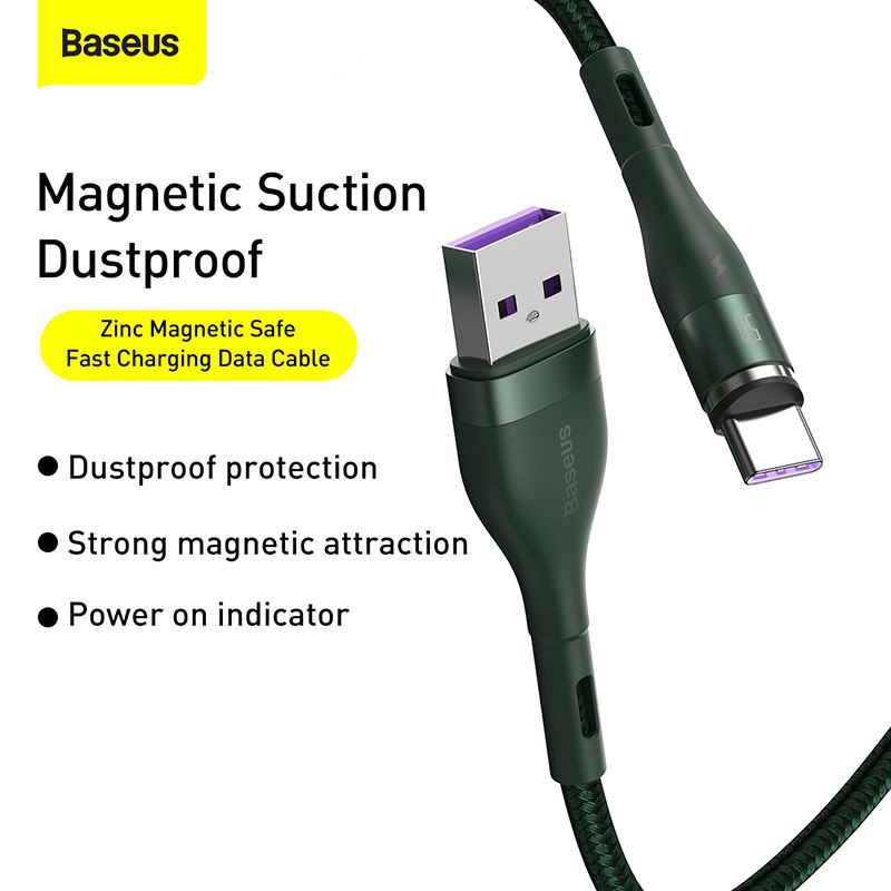 Cáp Sạc USB Baseus Từ Tính cho iPhone OPPO Realme #7